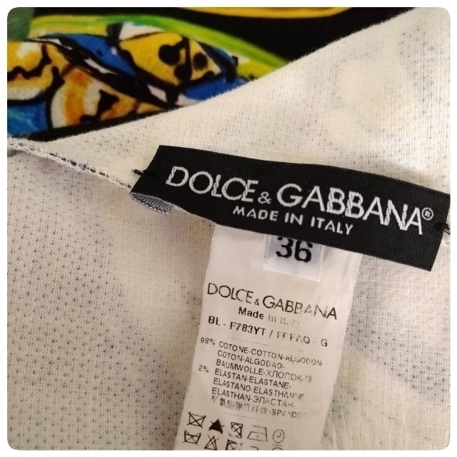 DOLCE&GABBANA(ドルチェアンドガッバーナ)の ❇️ドルチェガッバーナ❇️シチリアコレクション ランウエイトップス レディースのトップス(カットソー(半袖/袖なし))の商品写真