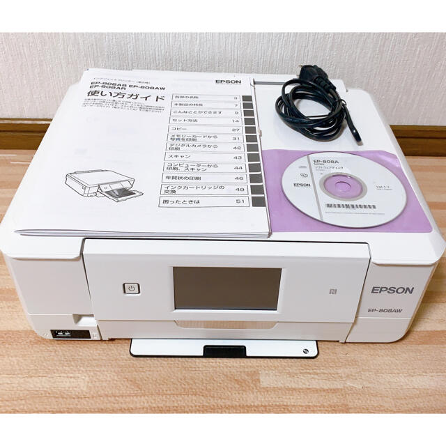 ジャンク】 EPSON プリンター EP-808AW - PC/タブレット ジャンク】 EPSON プリンター EP-808AW - PC/タブレット