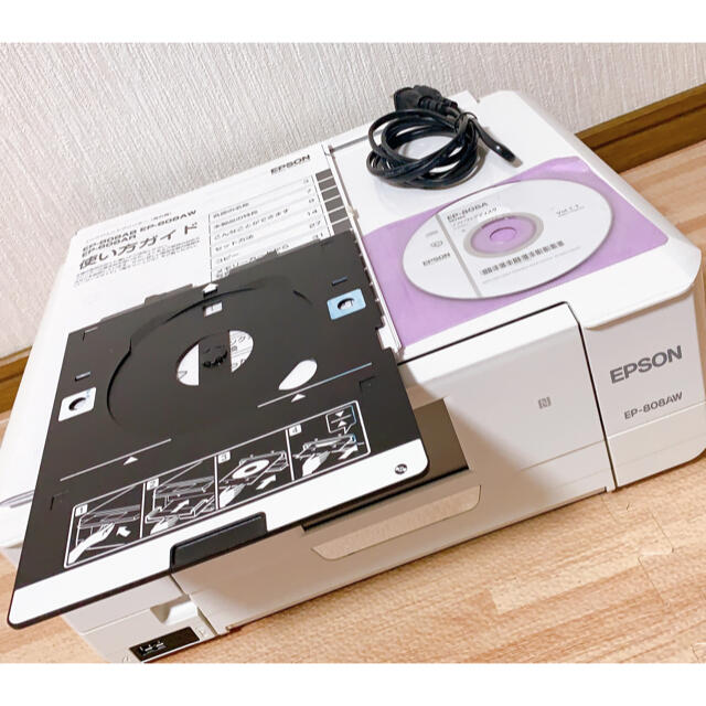 PC/タブレット【ジャンク】 EPSON プリンター EP-808AW