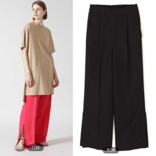 ADORE - 新品タグ付○アドーアADORE○コンフォート麻ワイドパンツの