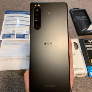 ソニー(SONY)のXperia 1 II ブラック 256 GB デュアルSIM 5G おまけ付(スマートフォン本体)