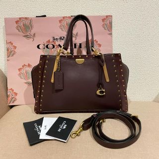 コーチ(COACH)のhako様専用⭐︎コーチのドリーマーウィズリベット2wayトートバッグ(ショルダーバッグ)