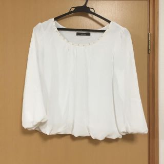 グローブ(grove)のシューラルー♡シフォンカットソー⭐︎新品(カットソー(長袖/七分))