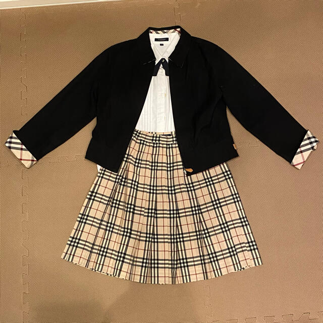 中古品】Burberry☆子供服160 卒業式 卒業服 卒服 流行のアイテム www