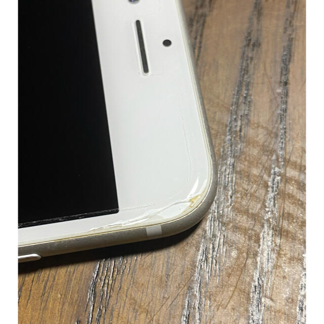 iPhone7 AU版 ゴールド 128GB 画面割れ 激安出品 送料無料 1