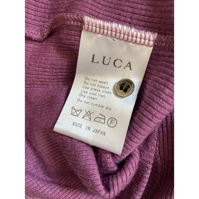 LUCA(ルカ)の美品🟣LUCA ウール長袖 カーディガン レディースのトップス(カーディガン)の商品写真