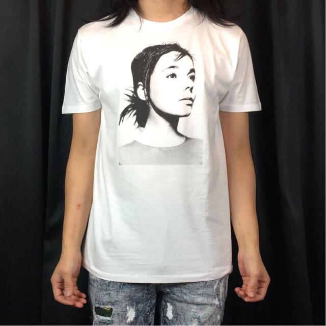 【ビョーク】新品 Bjork 洋楽 フォト プリント Tシャツ