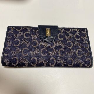 セリーヌ(celine)のセリー長財布ダークブルー(財布)