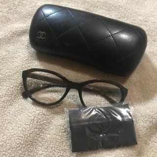 シャネル(CHANEL)のChanel(シャネル)メガネ　ベロア(サングラス/メガネ)