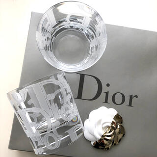 ディオール(Dior)の🤍ディオール　ホーム🤍処分価格💓超希少💖美品✨トロッター柄グラス2個(グラス/カップ)
