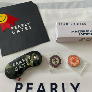 パーリーゲイツ(PEARLY GATES)の新品マーカー&シール付PEARLY GATES グリーンフォーク迷彩柄カモフラ(その他)