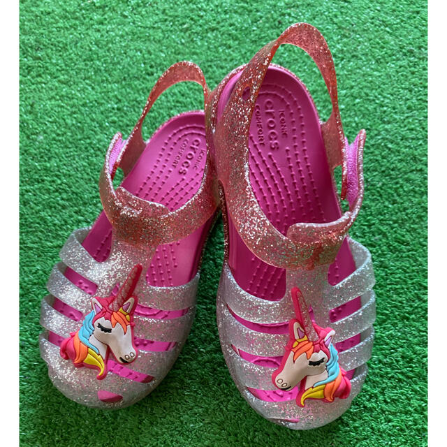 crocs(クロックス)のサンダル16.5 キッズ/ベビー/マタニティのキッズ靴/シューズ(15cm~)(サンダル)の商品写真