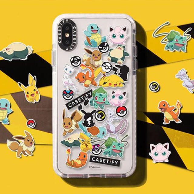 【iPhoneX/Xs】CASETiFy＆Pokémon限定デザイン