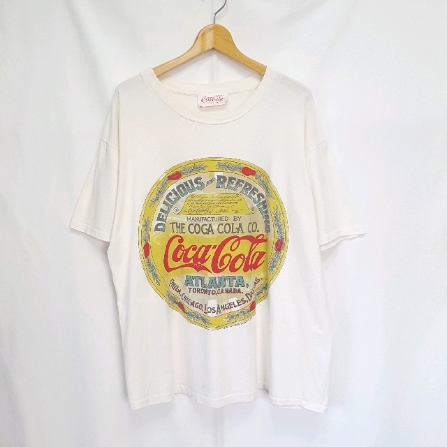 コカ・コーラ(コカコーラ)の★90s 1994 古着 Coca Cola シングルステッチ Tシャツ メンズのトップス(Tシャツ/カットソー(半袖/袖なし))の商品写真