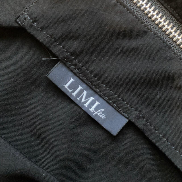 LIMI feu 19AW ファスナーデザイン ギャザー 変形ワンピース 253 6