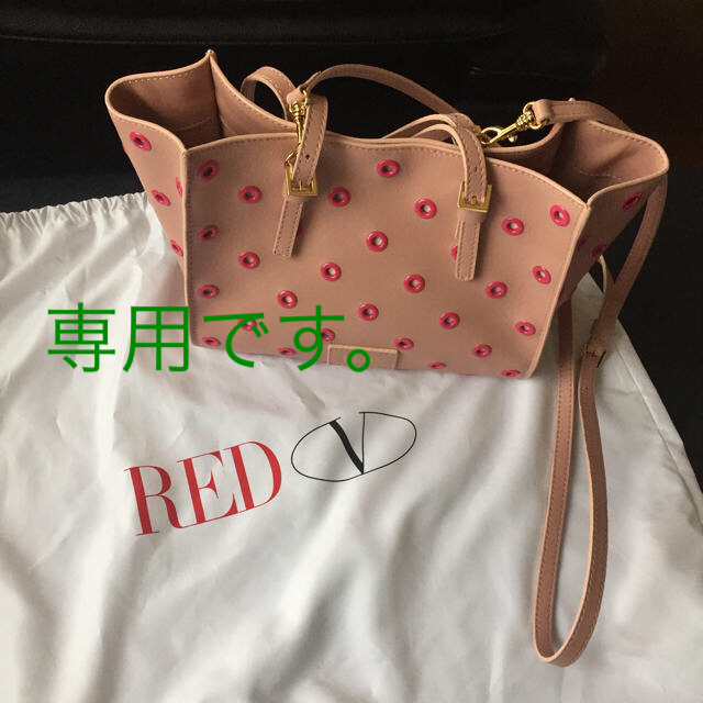 【メーカー直売】 - VALENTINO RED rara.shop様 バック 専用レッドヴァレンティノ ハンドバッグ