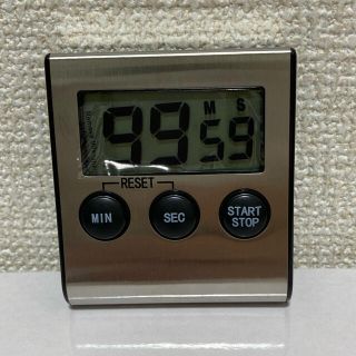 新品・未使用　キッチンタイマー【電池付き】　おまとめ割あり(収納/キッチン雑貨)