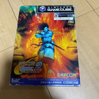 カプコン(CAPCOM)のゲームキューブ　CAPCOM VS. SNK 2 EO(家庭用ゲームソフト)