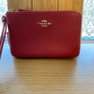 COACH - お値下げ中❗️コーチ ダブルジップ リストレットの通販|ラクマ