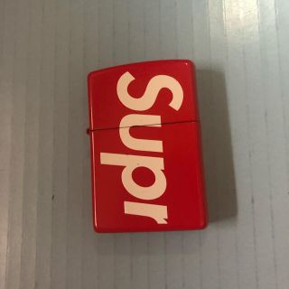 シュプリーム(Supreme)の新品未使用supreme Logo Zippo® Redシュプリームロゴジッポー(タバコグッズ)