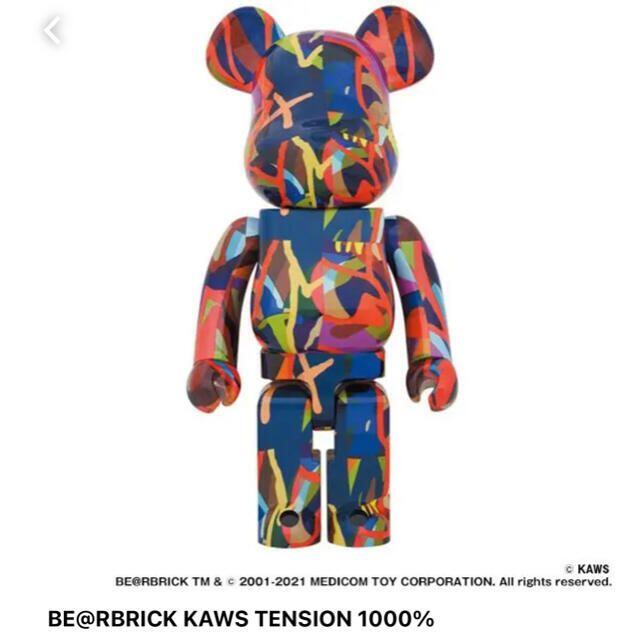 MEDICOM TOY(メディコムトイ)のKAWS BE@BRICK 1000% TOKYO FIRST ベアブリック エンタメ/ホビーのフィギュア(その他)の商品写真