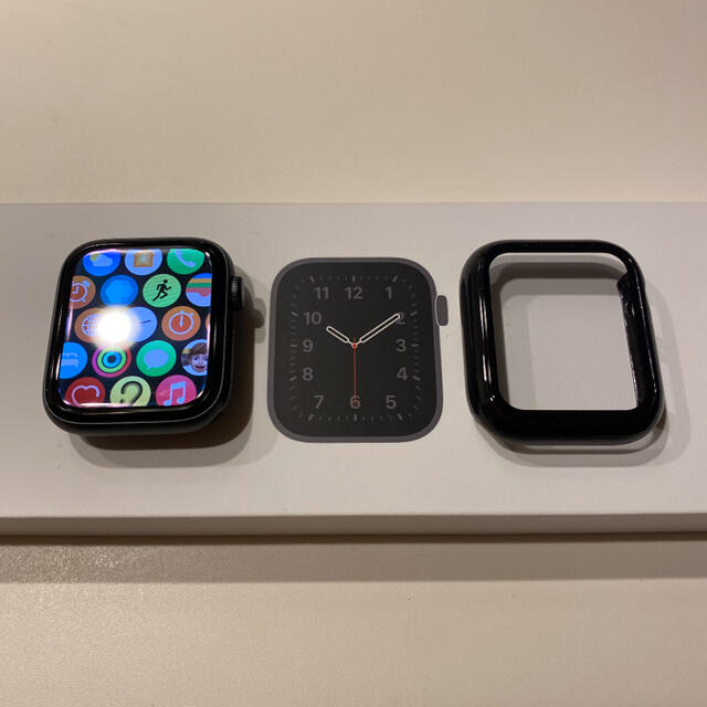 Apple Watch SE 44mm Applecare＋バッテリー100% 【安心発送】 17885円