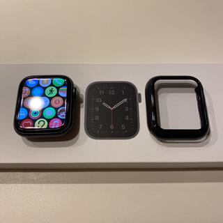 アップル(Apple)のApple Watch SE 44mm  Applecare＋バッテリー100%(その他)