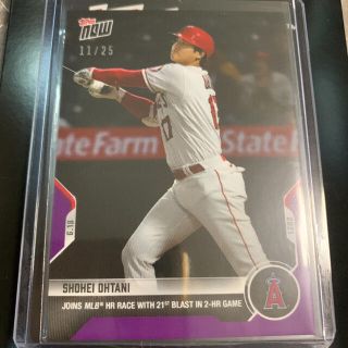 2021 topps now 大谷翔平　1試合2HR /25