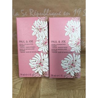 ポールアンドジョー(PAUL & JOE)のポール&ジョーボーテ パールファンデーションプライマー 002 30ml2セット(化粧下地)