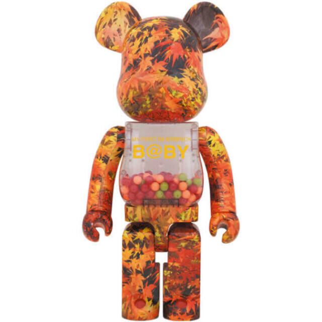 BE@RBRICK B@BY AUTUMN LEAVES 100％  400％