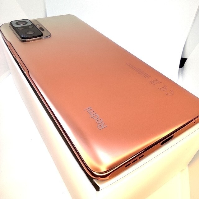 Xiaomi　redmi note 10 pro ブロンズ　美品