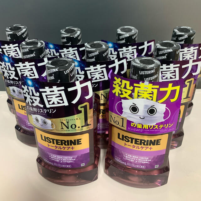 【お得なまとめ買い】9本セット　リステリン　トータルケアプラス　1000ml