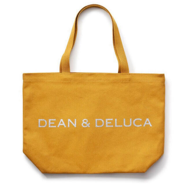 DEAN & DELUCA(ディーンアンドデルーカ)の＜完売＞DEAN & DELUCA チャリティートート キャラメルイエローL レディースのバッグ(トートバッグ)の商品写真