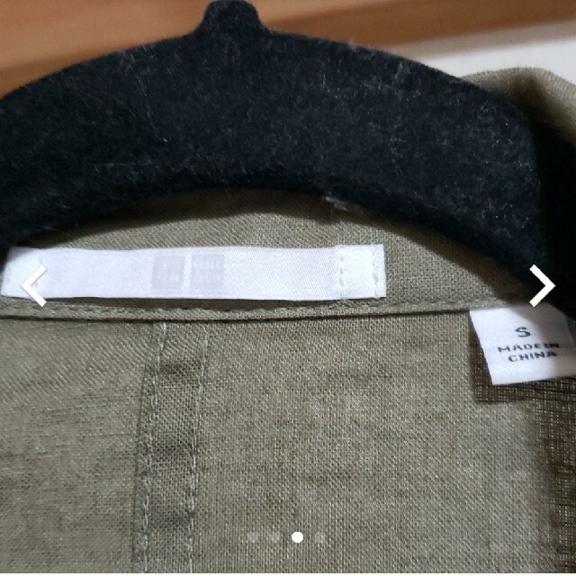 UNIQLO(ユニクロ)のユニクロ　リネンコットンロングコート レディースのジャケット/アウター(ロングコート)の商品写真