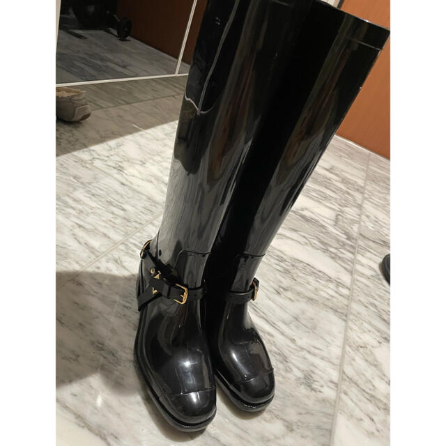 JIMMY CHOO(ジミーチュウ)のJIMMY CHOO ジミーチュウ　レインブーツ　36 レディースの靴/シューズ(レインブーツ/長靴)の商品写真