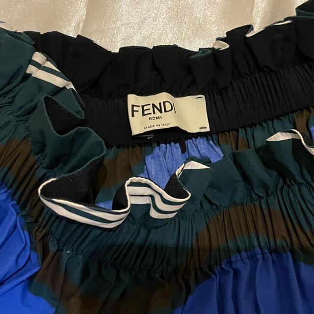 FENDI(フェンディ)のFENDI💙cotton100%スカート レディースのスカート(ひざ丈スカート)の商品写真