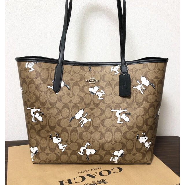 COACH X PEANUTS☆新作】完売品!新品!スヌーピー!トートバッグ