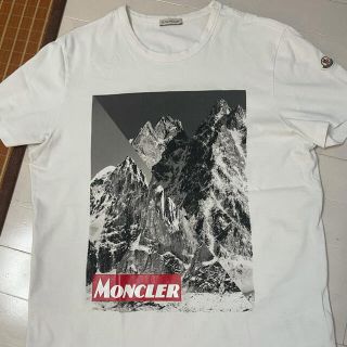 モンクレール(MONCLER)のモンクレール　Tシャツ　L  美品(Tシャツ/カットソー(半袖/袖なし))