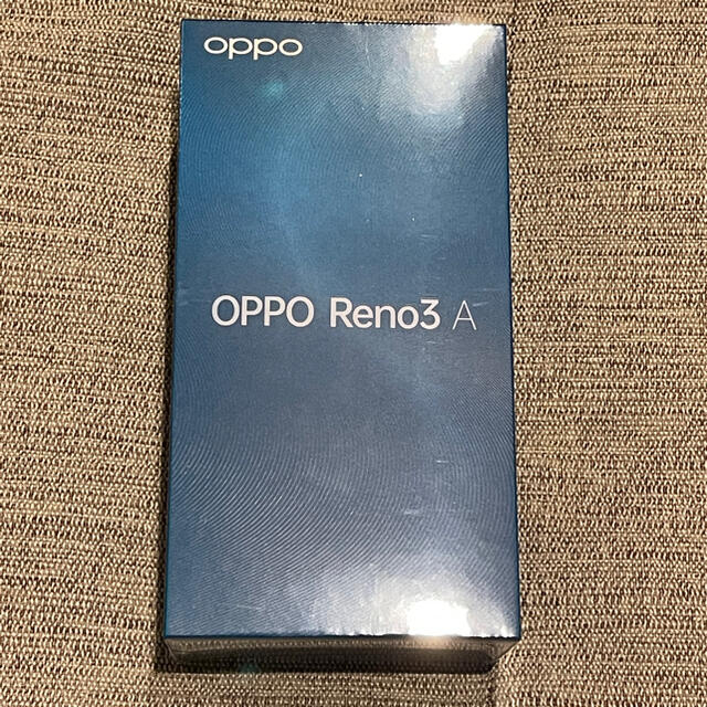 OPPO(オッポ)の新品未開封 OPPO Reno3 A ホワイト　SIMフリー スマホ/家電/カメラのスマートフォン/携帯電話(スマートフォン本体)の商品写真