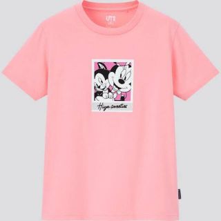 ユニクロ(UNIQLO)のユニクロUNIQLOミッキーフォトデイズUT女の子150フィガロミニーマウス(Tシャツ/カットソー)