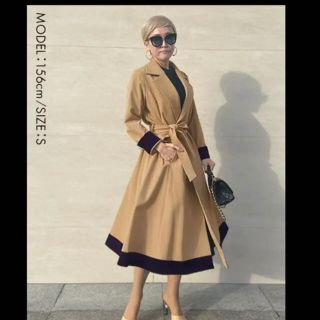 JENNE オードリーフレアトレンチコート Mの通販 by ジャスミン