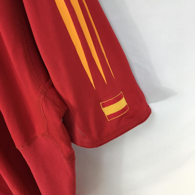 adidas(アディダス)のadidas アディダス　2000年代初期　スペイン代表　ユニフォーム　Tシャツ スポーツ/アウトドアのサッカー/フットサル(ウェア)の商品写真