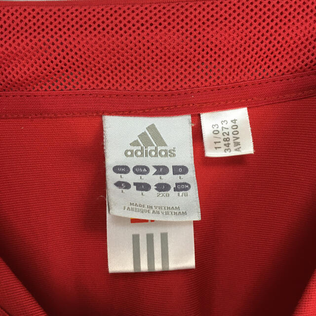 adidas(アディダス)のadidas アディダス　2000年代初期　スペイン代表　ユニフォーム　Tシャツ スポーツ/アウトドアのサッカー/フットサル(ウェア)の商品写真