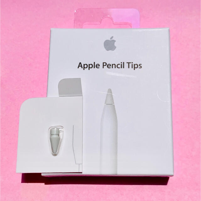 iPad(アイパッド)のApple Pencil Tips 新品 純正 替え芯 アップルペンシル チップ スマホ/家電/カメラのPC/タブレット(PC周辺機器)の商品写真