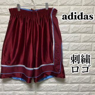 アディダス(adidas)の【adidas】刺繍ロゴ バスパン バスケ アシメ ストリート アディダス(ショートパンツ)