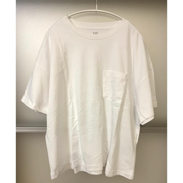 GAP(ギャップ)のGAP ポケットTシャツ　白色 レディースのトップス(Tシャツ(半袖/袖なし))の商品写真