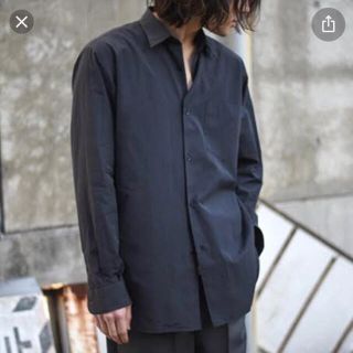COMOLI - コモリ コモリシャツ ネイビー 2の通販 by シーカ|コモリ