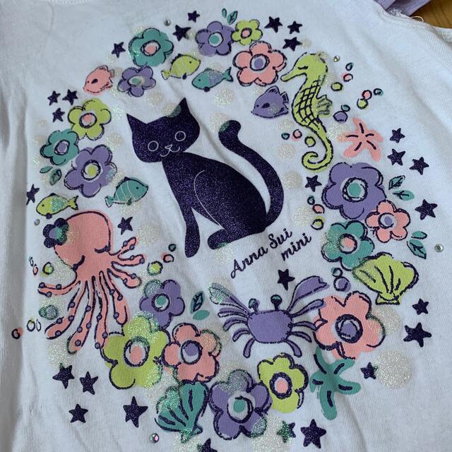 ANNA SUI mini(アナスイミニ)の専用です☺︎ ANNA SUI mini  Tシャツ キッズ/ベビー/マタニティのキッズ服女の子用(90cm~)(Tシャツ/カットソー)の商品写真