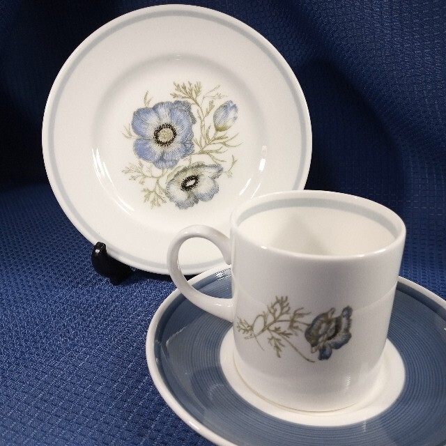 WEDGWOOD(ウェッジウッド)のウェッジウッドsusie cooperグレンミストcoffee can trio インテリア/住まい/日用品のキッチン/食器(グラス/カップ)の商品写真