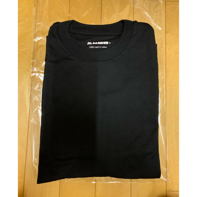Jil Sander(ジルサンダー)のジルサンダー  ロゴTシャツ  ブラック  M レディースのトップス(Tシャツ(半袖/袖なし))の商品写真